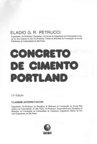 cover of the book Concreto de Cimento Portland