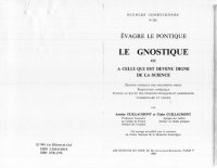 cover of the book Le Gnostique