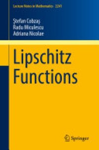 cover of the book Lipschitz Functions