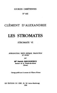 cover of the book Stromate VI