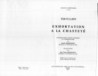 cover of the book Exhortation à la chasteté