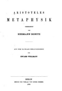 cover of the book Metaphysik