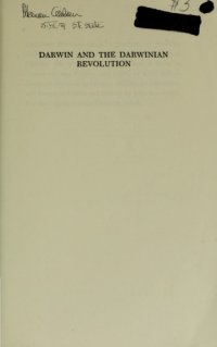 cover of the book Darwin and the Darwinian Revolution