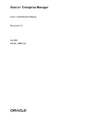 cover of the book Oracle Enterprise Manager. Event Test Reference Manual