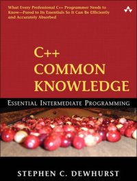 cover of the book C++ Common Knowledge