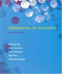 cover of the book Mathematics for Economics - 2nd Edition