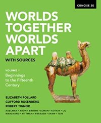 cover of the book Worlds Together, Worlds Apart with Sources (Concise Second Edition) (Vol. 1)