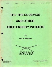 cover of the book the theta device and other free energy patents