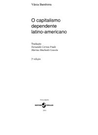 cover of the book O capitalismo dependente latino-americano