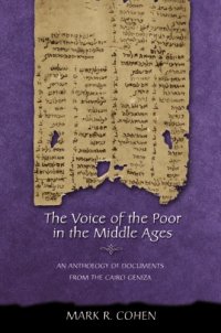 cover of the book The Voice of the Poor in the Middle Ages: An Anthology of Documents from the Cairo Geniza