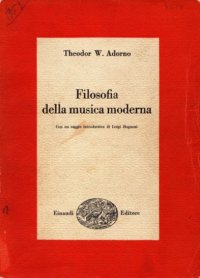 cover of the book Filosofia della musica moderna.epub