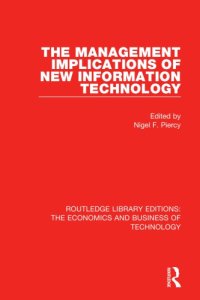 cover of the book The Management Implications Of New Information Technology