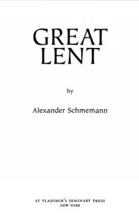 cover of the book Great Lent