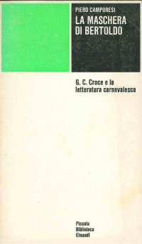 cover of the book La maschera di Bertoldo. G. C. Croce e la letteratura carnevalesca