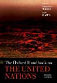 cover of the book The Oxford Handbook on the United Nations