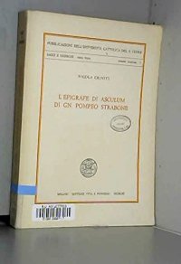 cover of the book L'epigrafe di Asculum di Gn. Pompeo Strabone