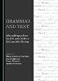 cover of the book Grammar and Text: Selected Papers from the 10th and 11th Fora for Linguistic Sharing