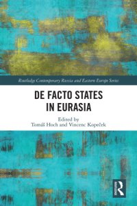 cover of the book De Facto States in Eurasia