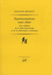 cover of the book Représentations sans objet. Aux origines de la phénoménologie et de la philosophie analytique