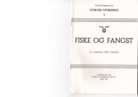 cover of the book Fiske og fangst