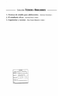 cover of the book Argumentar y razonar