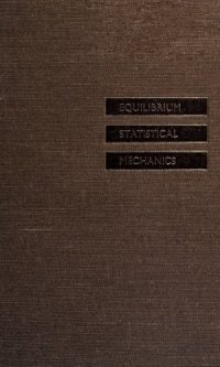 cover of the book Equilibrium Statistical Mechanics