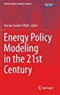 cover of the book Energy Policy Modeling in the 21st Century