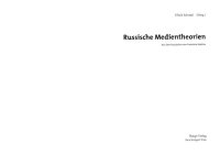 cover of the book Russische Medientheorien