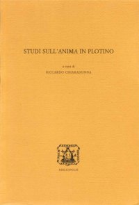 cover of the book Studi sull’anima in Plotino