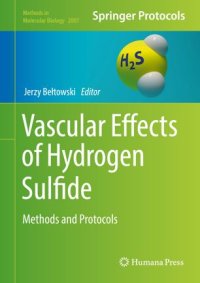 cover of the book Vascular Effects of Hydrogen Sulfide: Methods and Protocols