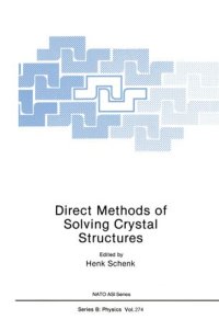 cover of the book Direct Methods of Solving Crystal Structures