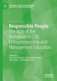 cover of the book Responsible People: The Role of the Individual in CSR, Entrepreneurship and Management Education