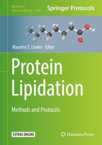 cover of the book Protein Lipidation: Methods and Protocols