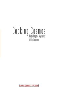 cover of the book Cooking Cosmos: Unraveling the Mysteries of the Universe