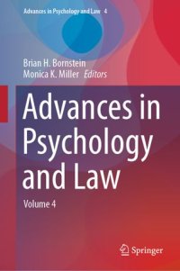 cover of the book Advances in Psychology and Law: Volume 4