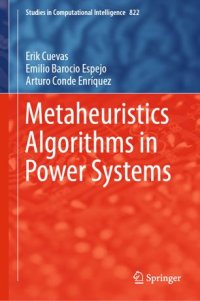 cover of the book Metaheuristics Algorithms in Power Systems