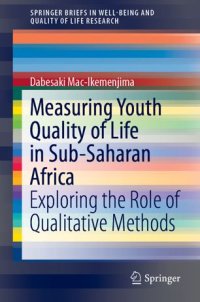 cover of the book Measuring Youth Quality of Life in Sub-Saharan Africa: Exploring the Role of Qualitative Methods