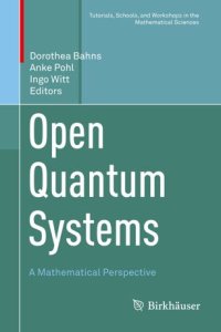 cover of the book Open Quantum Systems: A Mathematical Perspective