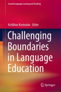 cover of the book Challenging Boundaries in Language Education