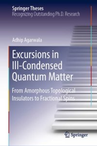 cover of the book Excursions in Ill-Condensed Quantum Matter: From Amorphous Topological Insulators to Fractional Spins