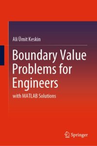 cover of the book Boundary Value Problems for Engineers: with MATLAB Solutions