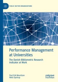 cover of the book Performance Management at Universities: The Danish Bibliometric Research Indicator at Work