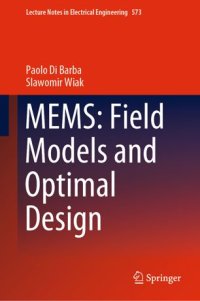 cover of the book MEMS: Field Models and Optimal Design