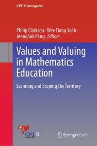 cover of the book Values and Valuing in Mathematics Education: Scanning and Scoping the Territory