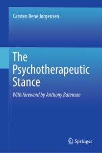 cover of the book The Psychotherapeutic Stance