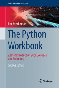 cover of the book The Python Workbook: A Brief Introduction with Exercises and Solutions