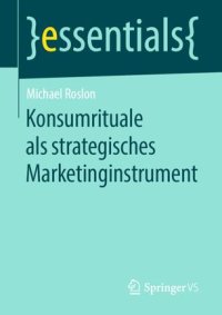 cover of the book Konsumrituale als strategisches Marketinginstrument