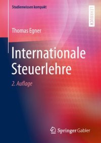 cover of the book Internationale Steuerlehre