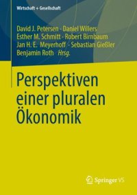 cover of the book Perspektiven einer pluralen Ökonomik