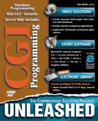 cover of the book CGI Programming Unleashed